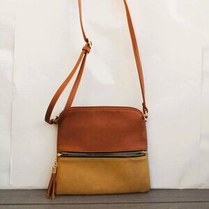 crossbody bag faux leather